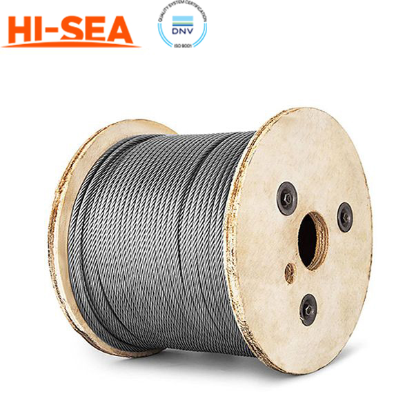 6×19 Galvanized Steel Core Wire Rope